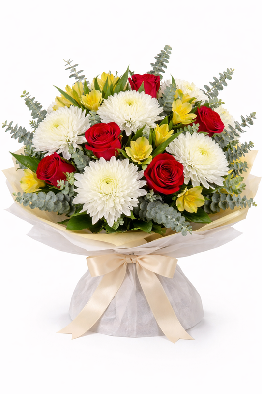 Golden Grace Bouquet - AussieBlossom