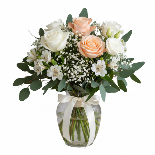 Mother's Day Pink Rose Bouquet