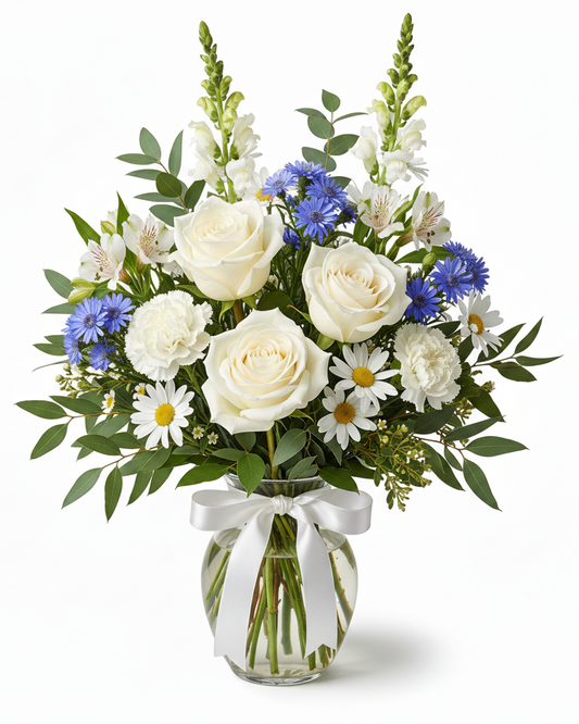 Peaceful Blue Reflections